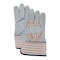 Magid Leather Palm Gloves, Wing Thumb, Gray, Orange/Tan, 12 PK TB725ELS - alternate 1